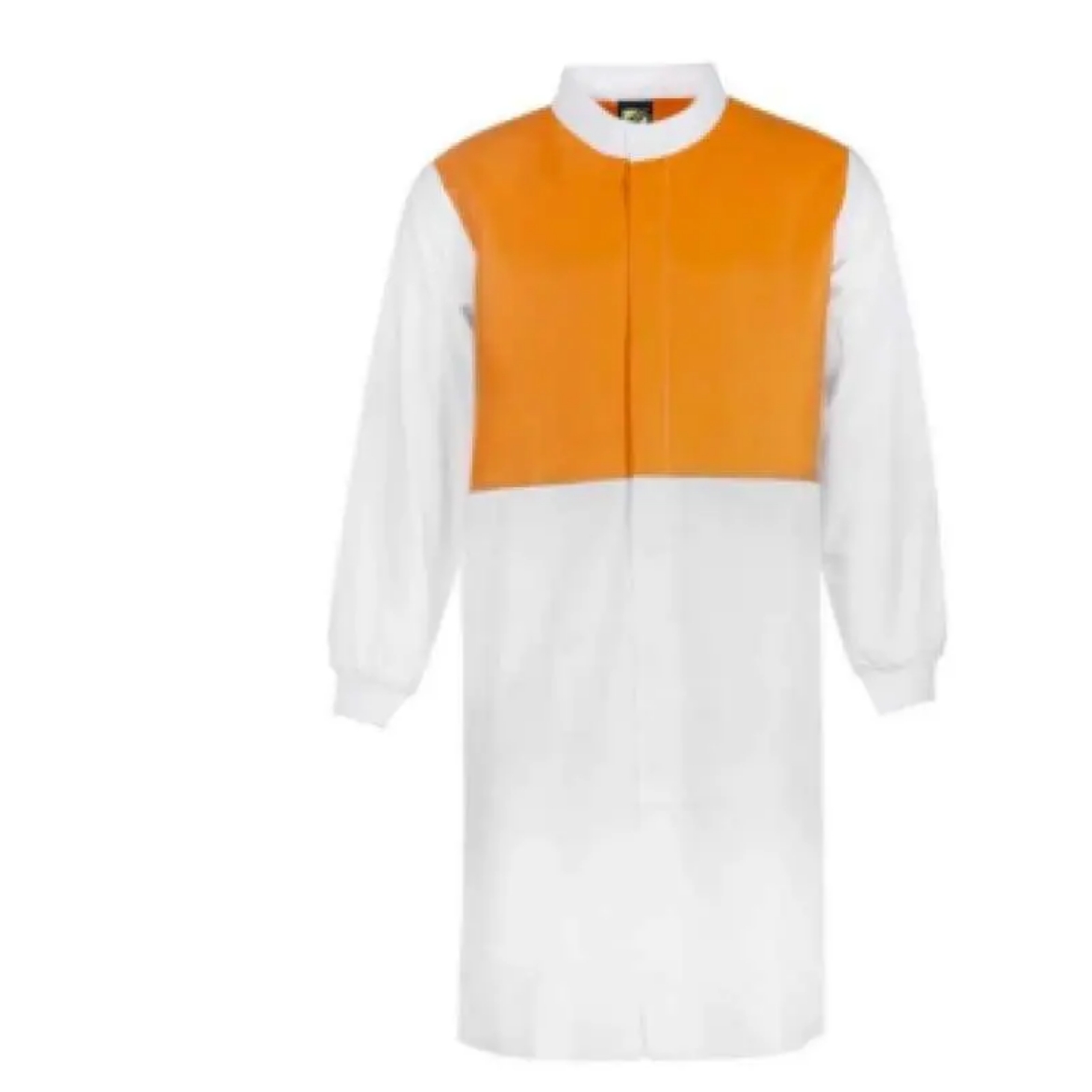 Picture of WorkCraft, Dustcoat, Long Length, Long Sleeve, Food Industry, Hi Vis, Two Tone, Mandarin Collar